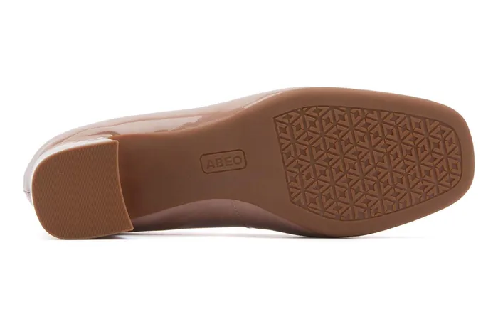ABEO Footwear Avenue Pump Tan Patent Women Dress