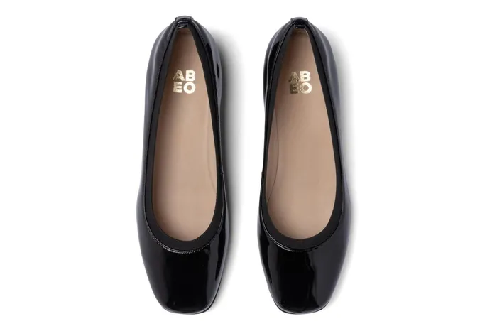 ABEO Footwear Cadence Ballet Black Patent Women Dress