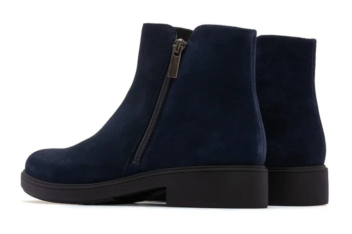 ABEO Footwear Compass Zip Navy Women Boots ABEO Footwear Compass Zip Navy Women Boots