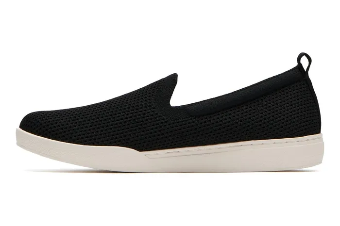 ABEO Footwear Encore Knit Slip On Black Women Sneakers ABEO Footwear Encore Knit Slip On Black Women Sneakers