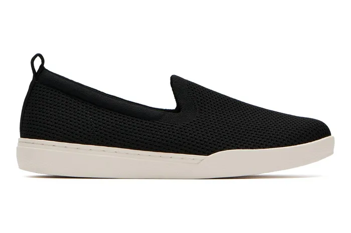 ABEO Footwear Encore Knit Slip On Black Women Sneakers ABEO Footwear Encore Knit Slip On Black Women Sneakers