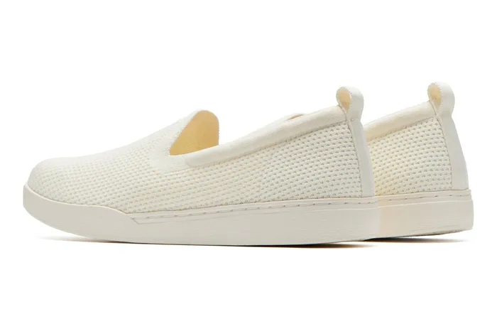 ABEO Footwear Encore Knit Slip On Coconut Women Casual Shoes ABEO Footwear Encore Knit Slip On Coconut Women Casual Shoes