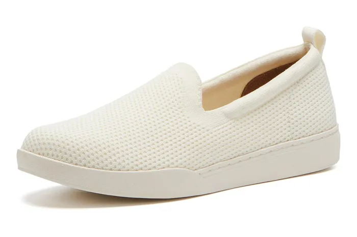 ABEO Footwear Encore Knit Slip On Coconut Women Casual Shoes ABEO Footwear Encore Knit Slip On Coconut Women Casual Shoes