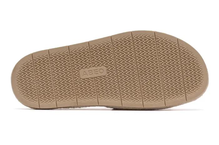 ABEO Footwear Isle Slide Cuban Sand Suede Women Sandals ABEO Footwear Isle Slide Cuban Sand Suede Women Sandals