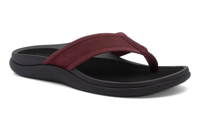 ABEO Footwear Laguna Sandal Maroon Women Sandals