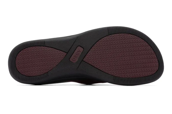 ABEO Footwear Laguna Sandal Maroon Women Sandals