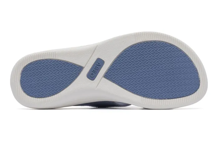ABEO Footwear Laguna Slide Light Denim Canvas Women Sandals ABEO Footwear Laguna Slide Light Denim Canvas Women Sandals