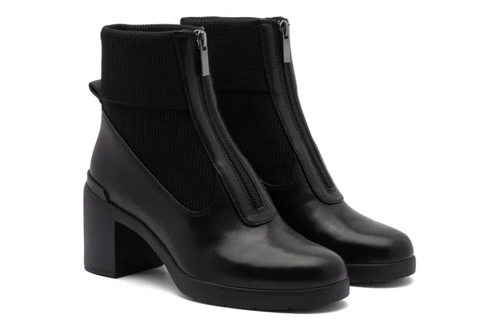 ABEO Footwear Metropolis Zip Black Women Boots ABEO Footwear Metropolis Zip Black Women Boots
