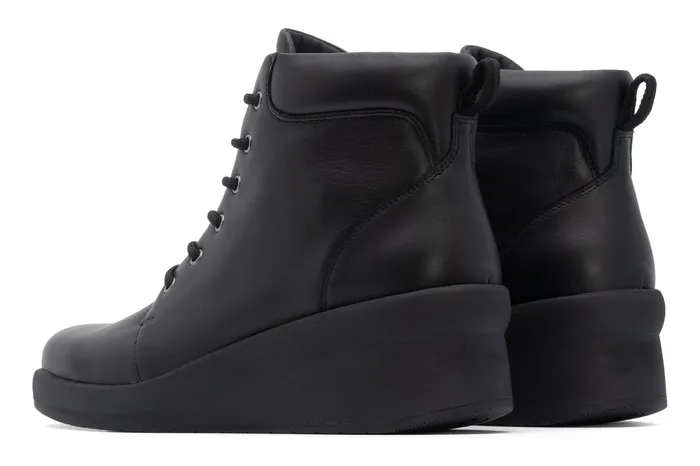 ABEO Footwear Passage Lace Up Black Women Boots ABEO Footwear Passage Lace Up Black Women Boots