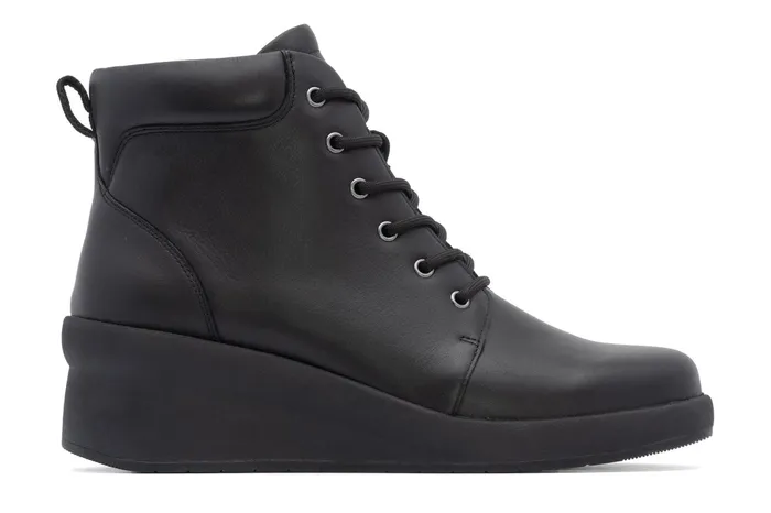 ABEO Footwear Passage Lace Up Black Women Boots ABEO Footwear Passage Lace Up Black Women Boots
