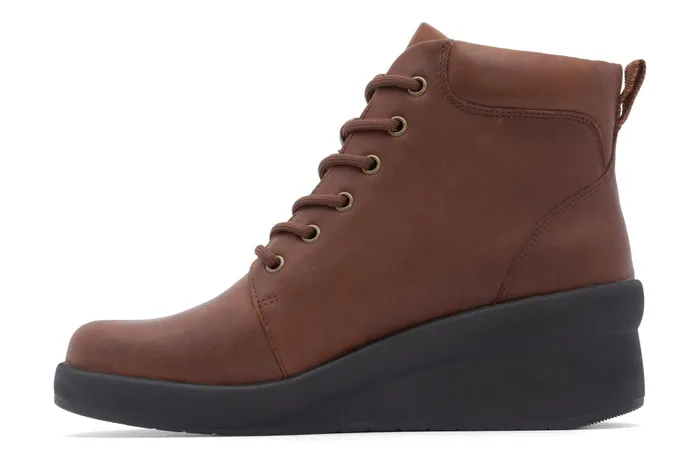 ABEO Footwear Passage Lace Up Dark Tan Women Boots ABEO Footwear Passage Lace Up Dark Tan Women Boots