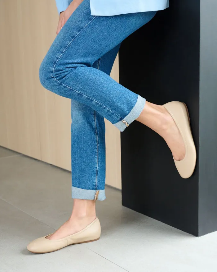 ABEO Footwear Promenade Flat Gold Women Dress