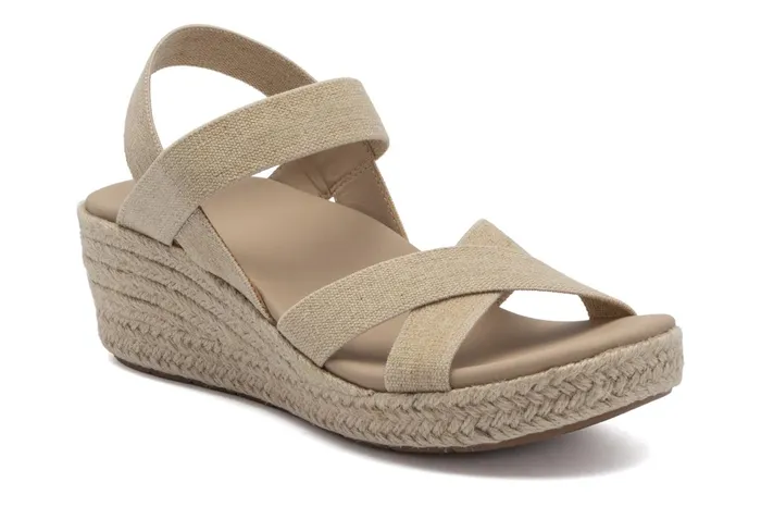 ABEO Footwear Riviera Stretch Linen Women Sandals