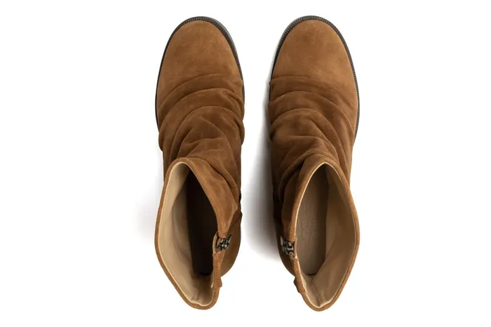 ABEO Footwear Traverse Scrunch Light Tan Women Boots