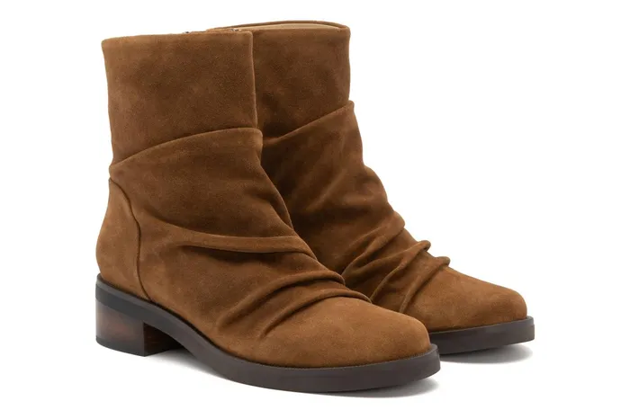 ABEO Footwear Traverse Scrunch Light Tan Women Boots