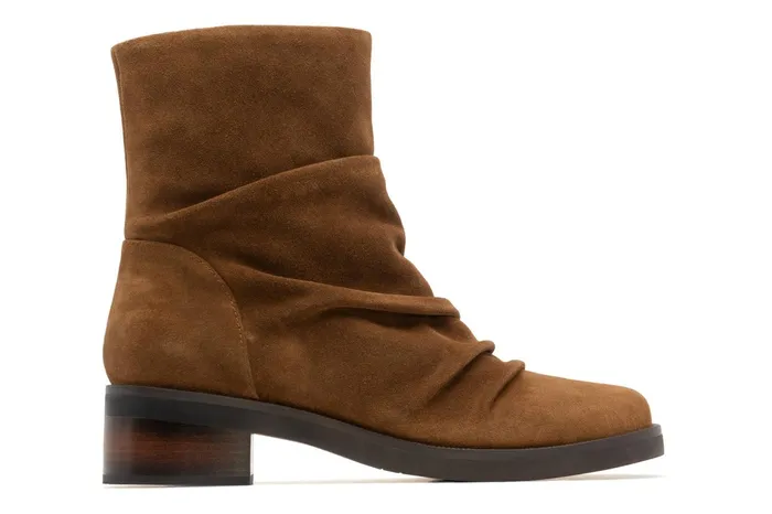 ABEO Footwear Traverse Scrunch Light Tan Women Boots