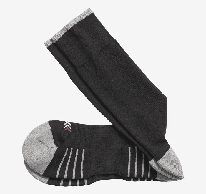 Accessories Johnston and Murphy Men XC4 Performance Crew Socks Black