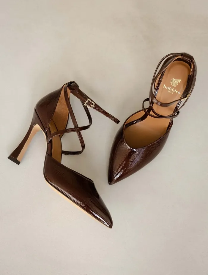 Agathe Ganache Women Bobbies Pumps and Mary Janes