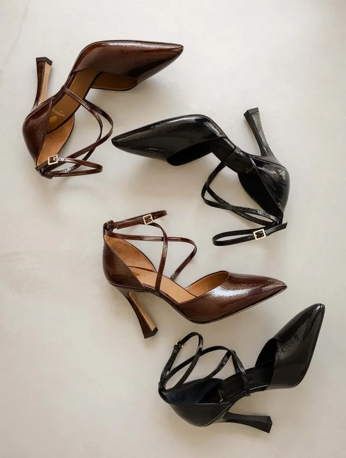 Agathe Ganache Women Bobbies Pumps and Mary Janes