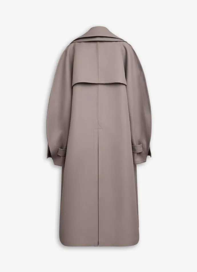 Alaa Coats and Jackets TRENCH COAT Brownbrowngray 8211 Women