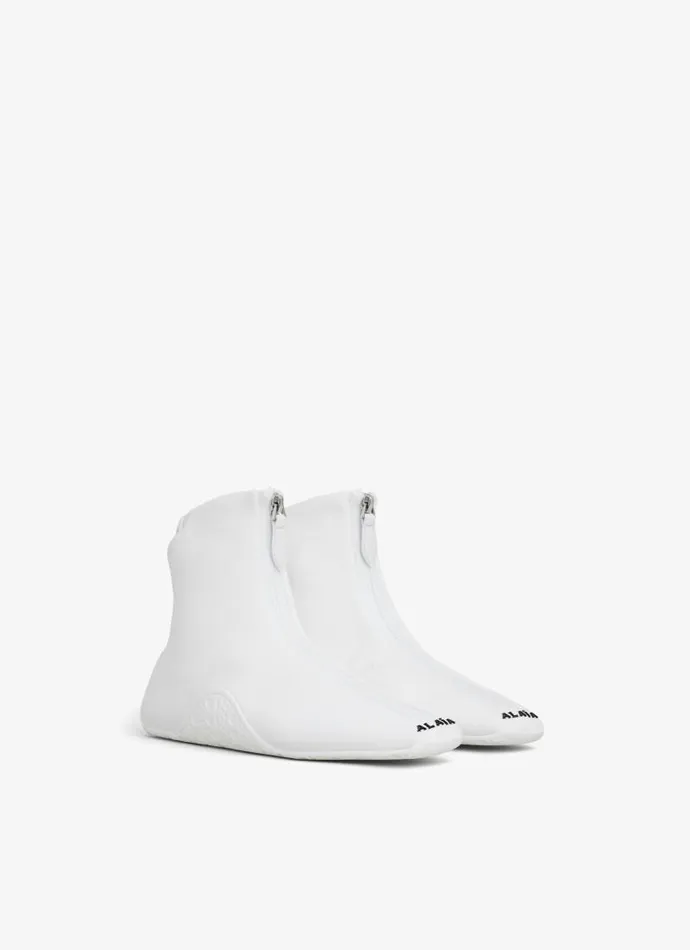 Alaa Flat Shoes LA SNEAKER IN NEOPRENE White 8211 Women