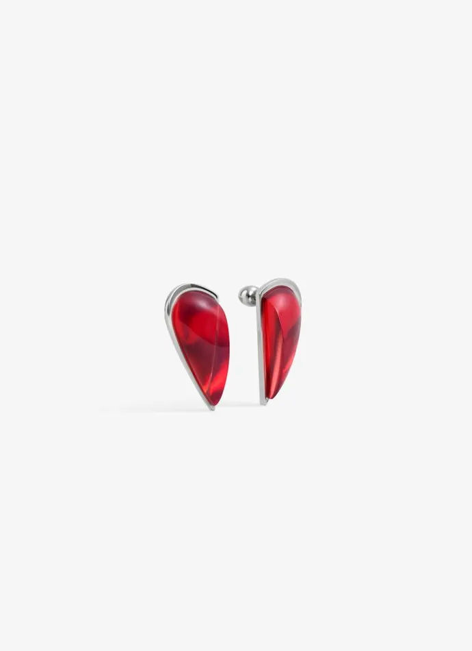 Alaa Jewels DEMICUR BOMBE EARRINGS Red 8211 Women Alaa Jewels DEMICUR BOMBE EARRINGS Red 8211 Women