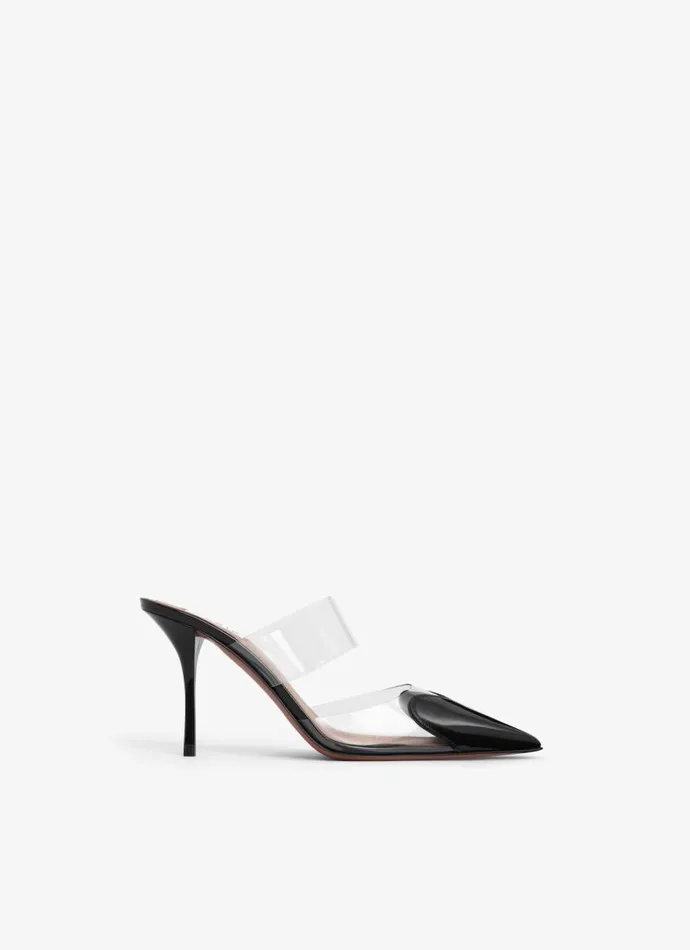 Alaa Le Cur LE CUR MULES IN PATENT CALFSKIN Black 8211 Women