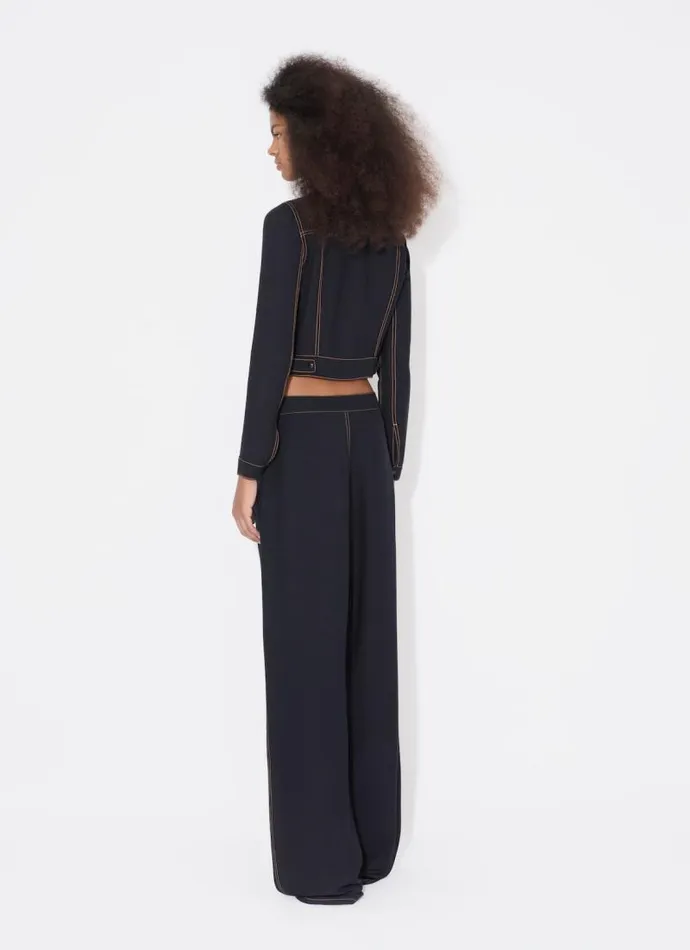 Alaa Pants and Shorts TAILORED TROUSERS Denim Blue 8211 Women