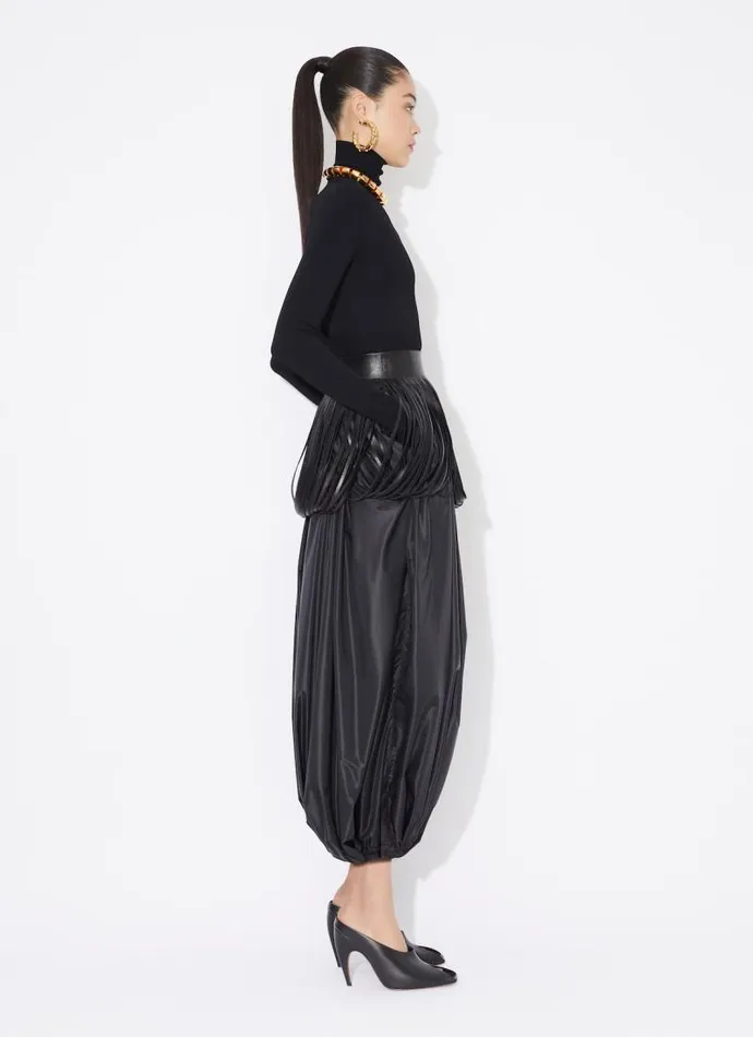 Alaa Skirts FRINGED LEATHER BELT Black 8211 Women