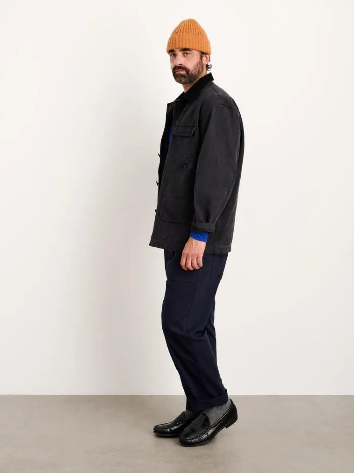 Alex Mill Jackets Coats Frontier Jacket In Recycled Canvas Washed Black 8211 Men