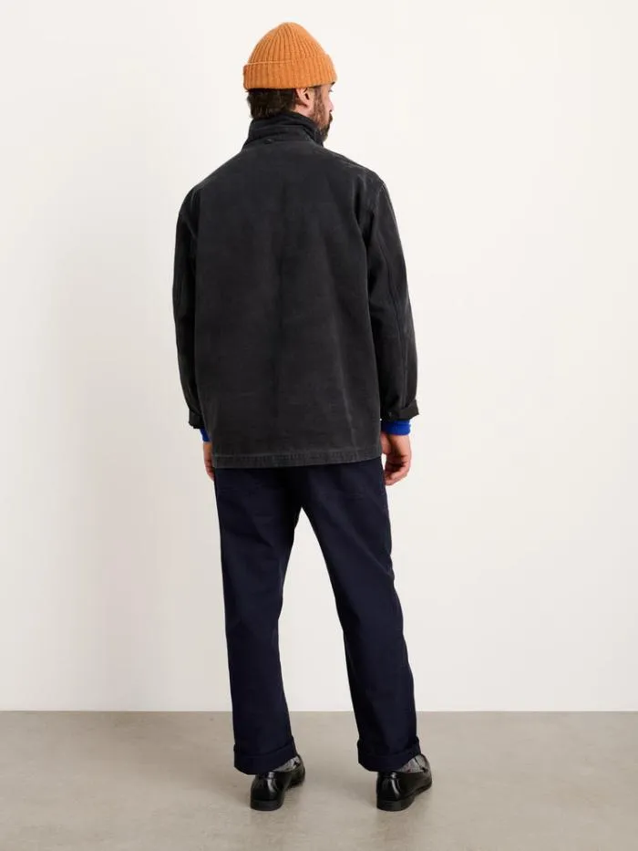 Alex Mill Jackets Coats Frontier Jacket In Recycled Canvas Washed Black 8211 Men