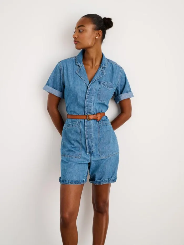 Alex Mill Jumpsuits Standard Short Jumpsuit In Denim 8211 Women Alex Mill Jumpsuits Standard Short Jumpsuit In Denim 8211 Women