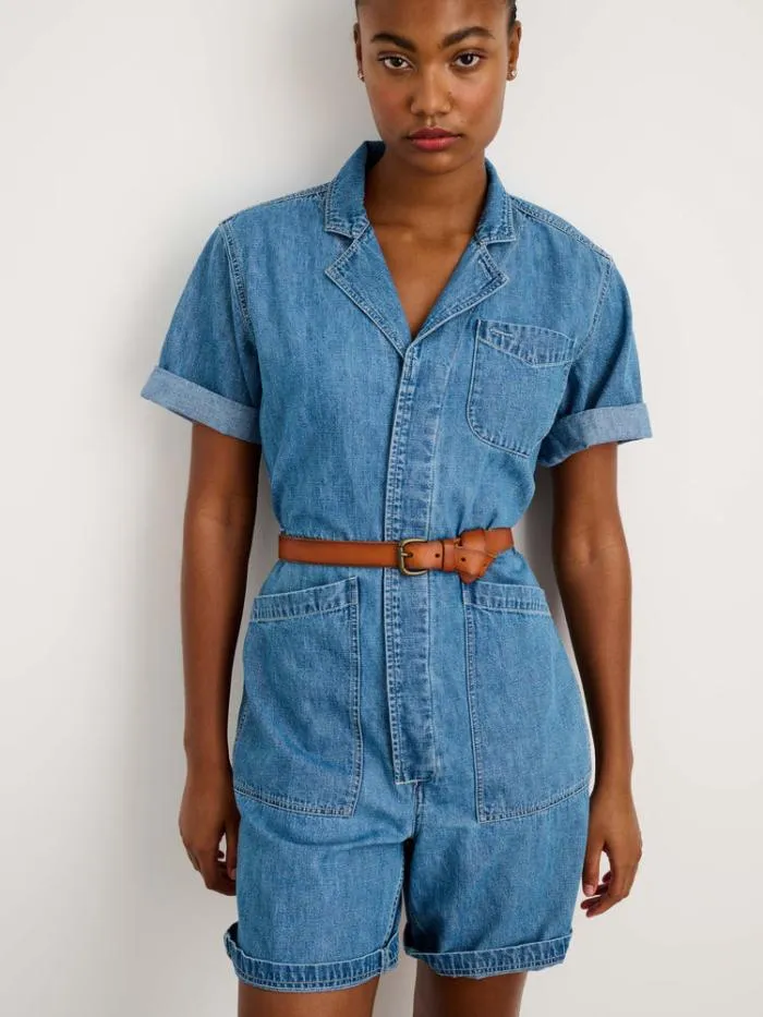Alex Mill Jumpsuits Standard Short Jumpsuit In Denim 8211 Women Alex Mill Jumpsuits Standard Short Jumpsuit In Denim 8211 Women