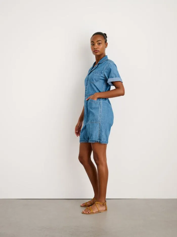 Alex Mill Jumpsuits Standard Short Jumpsuit In Denim 8211 Women Alex Mill Jumpsuits Standard Short Jumpsuit In Denim 8211 Women