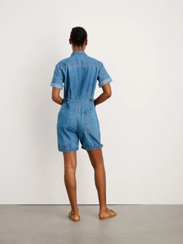 Alex Mill Jumpsuits Standard Short Jumpsuit In Denim 8211 Women Alex Mill Jumpsuits Standard Short Jumpsuit In Denim 8211 Women