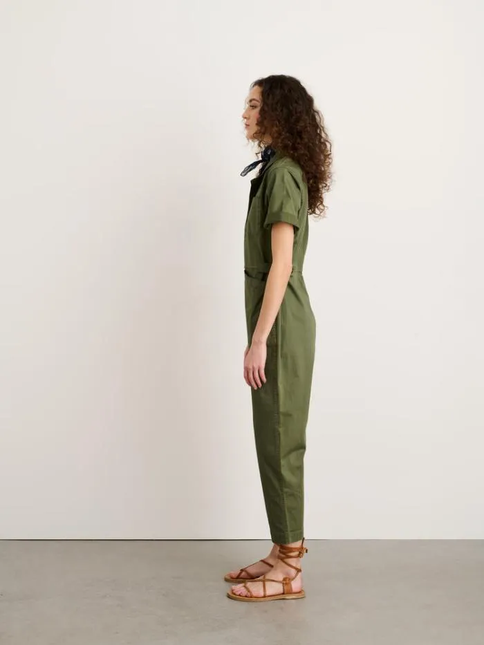 Alex Mill Jumpsuits Standard Short Sleeve Jumpsuit Faded Olive 8211 Women