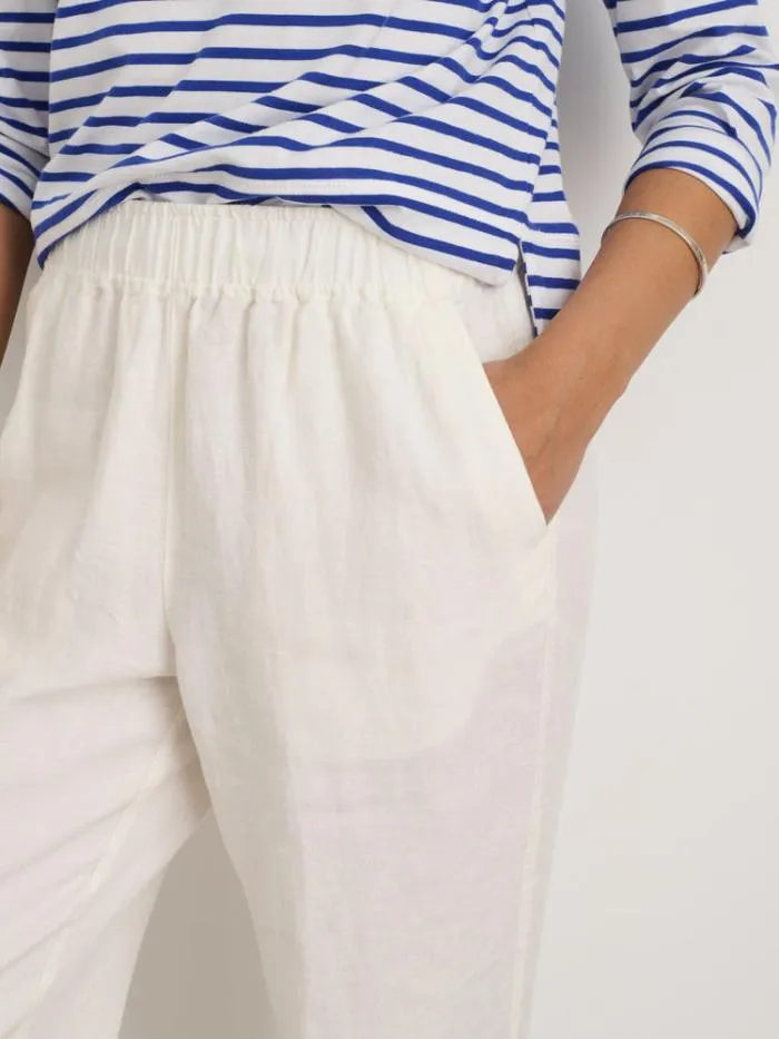 Alex Mill Pants Angelina Pant In Linen Off White 8211 Women