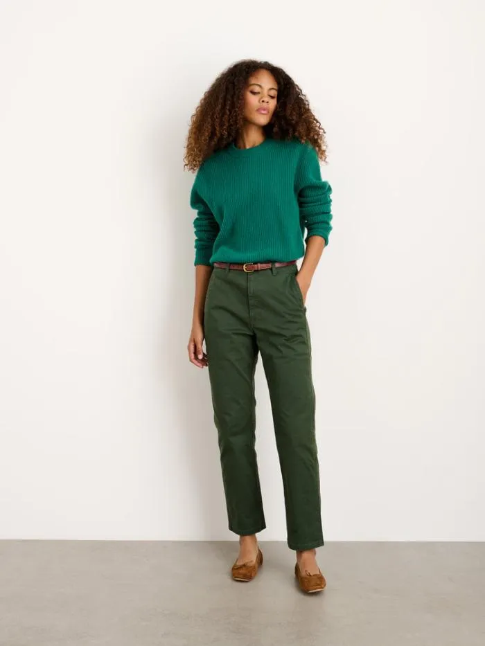 Alex Mill Pants Nellie Straight Leg Pant In Chino Pine Needle 8211 Women