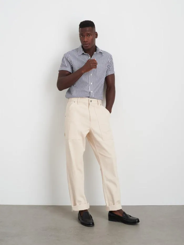 Alex Mill Pants Painter Pant In Recycled Denim Natural 8211 Men