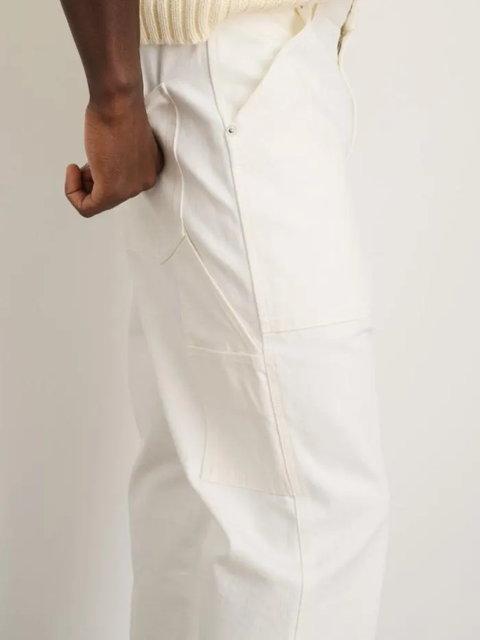 Alex Mill Pants Painter Pant In White Denim 8211 Men