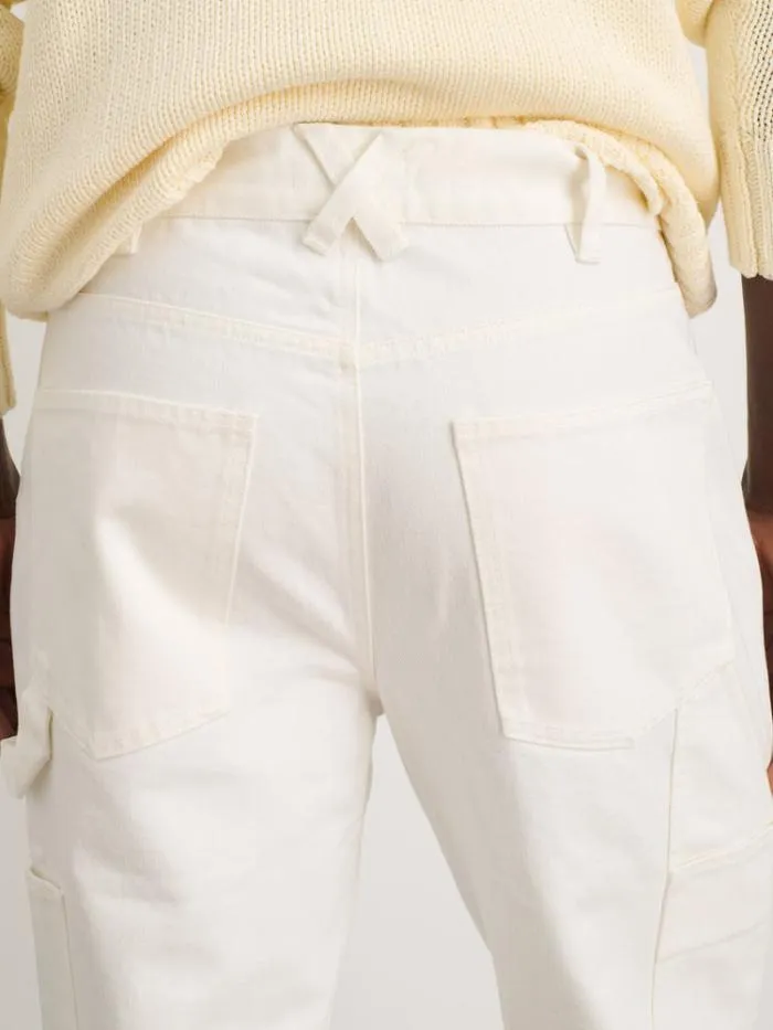 Alex Mill Pants Painter Pant In White Denim 8211 Men