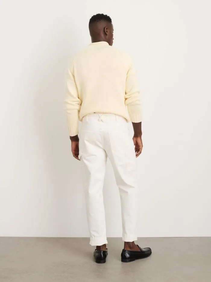 Alex Mill Pants Painter Pant In White Denim 8211 Men
