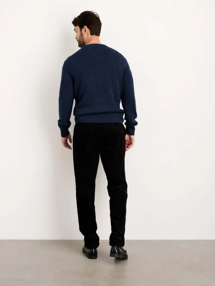 Alex Mill Pants Standard Pleated Pant In Corduroy Long Inseam Black 8211 Men