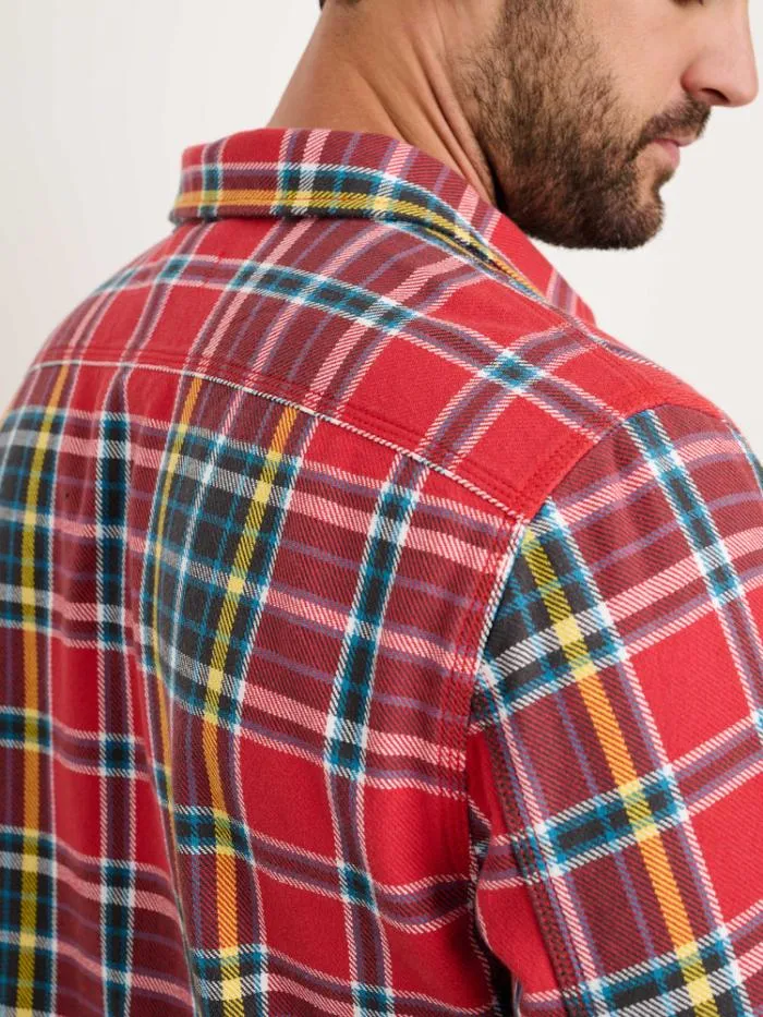 Alex Mill Shirts Chore Shirt In Red Plaid Flannel 8211 Men