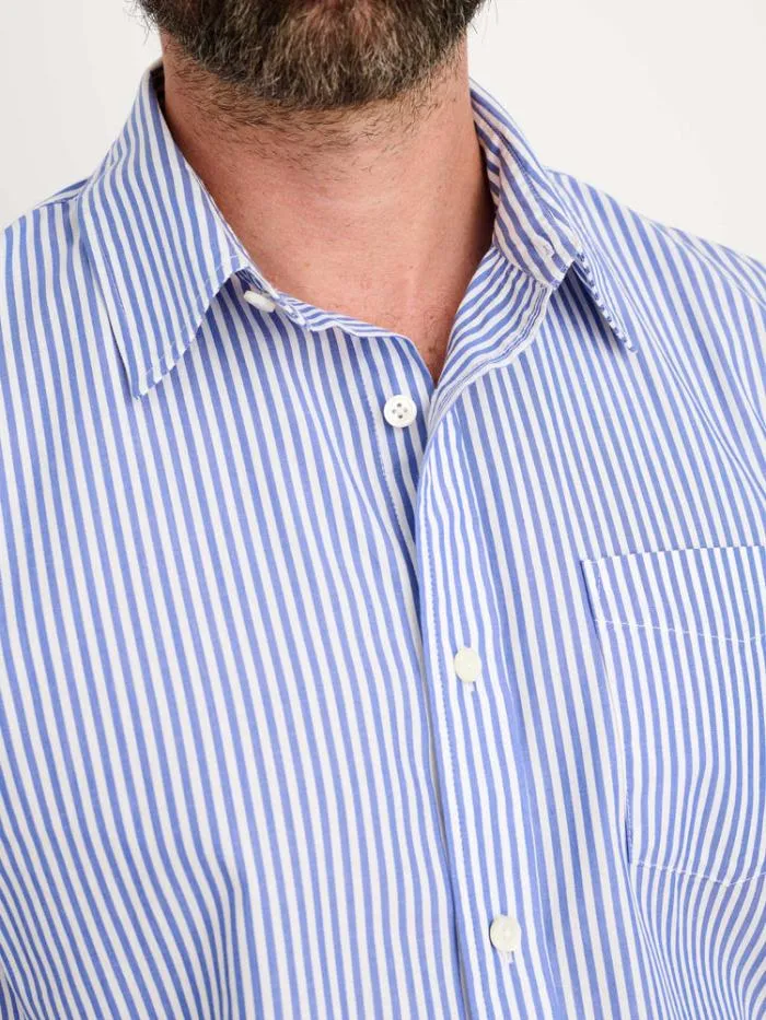 Alex Mill Shirts Mill Shirt In Striped Portuguese Poplin Bluewhite 8211 Men