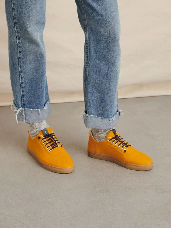 Alex Mill Shoes Baabuk For Alex Mill Wool Sneakers Marigold 8211 Men