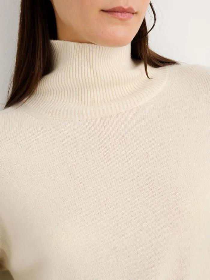 Alex Mill Sweaters Cecile Turtleneck In Cashmere Ivory 8211 Women