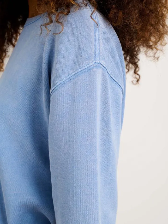 Alex Mill Sweaters Frankie Sweatshirt In Vintage Wash Coastal 8211 Women Alex Mill Sweaters Frankie Sweatshirt In Vintage Wash Coastal 8211 Women