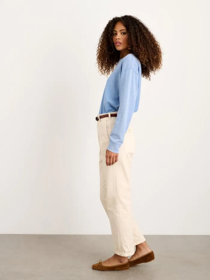 Alex Mill Sweaters Frankie Sweatshirt In Vintage Wash Coastal 8211 Women Alex Mill Sweaters Frankie Sweatshirt In Vintage Wash Coastal 8211 Women