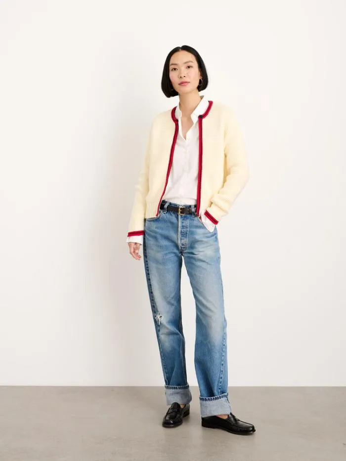 Alex Mill Sweaters Fred Zip Cardigan In Cotton 8211 Women